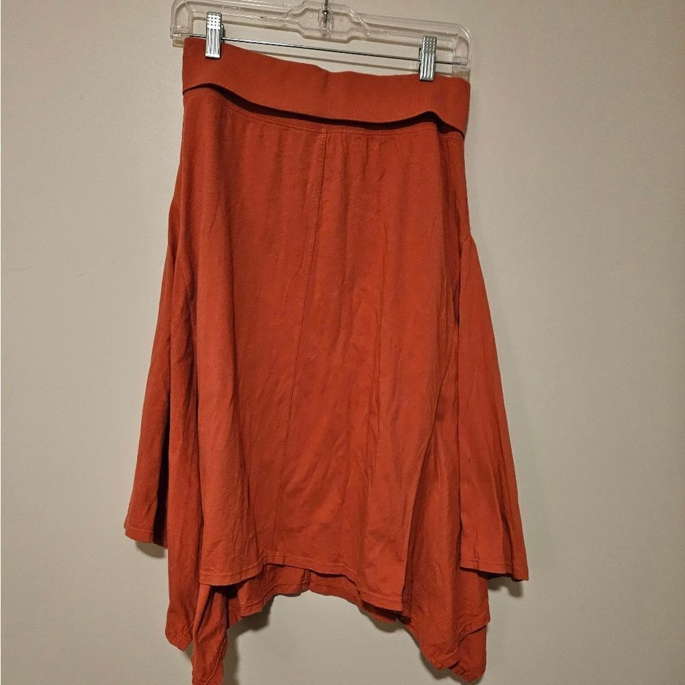 Women's Left of Center burnt orange skirt Size S